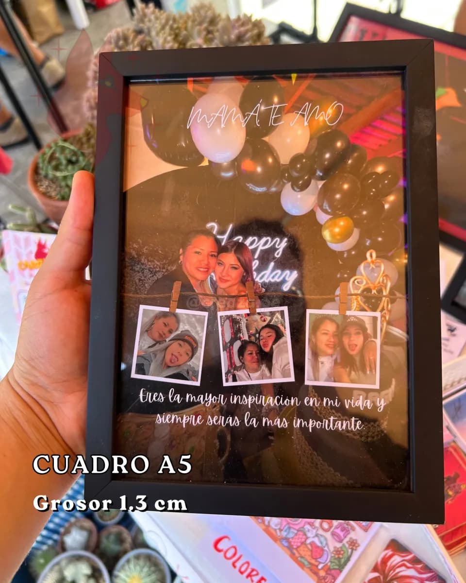 Cuadro A5 (1.3cm de grosor) personalizado — Creaza Perú