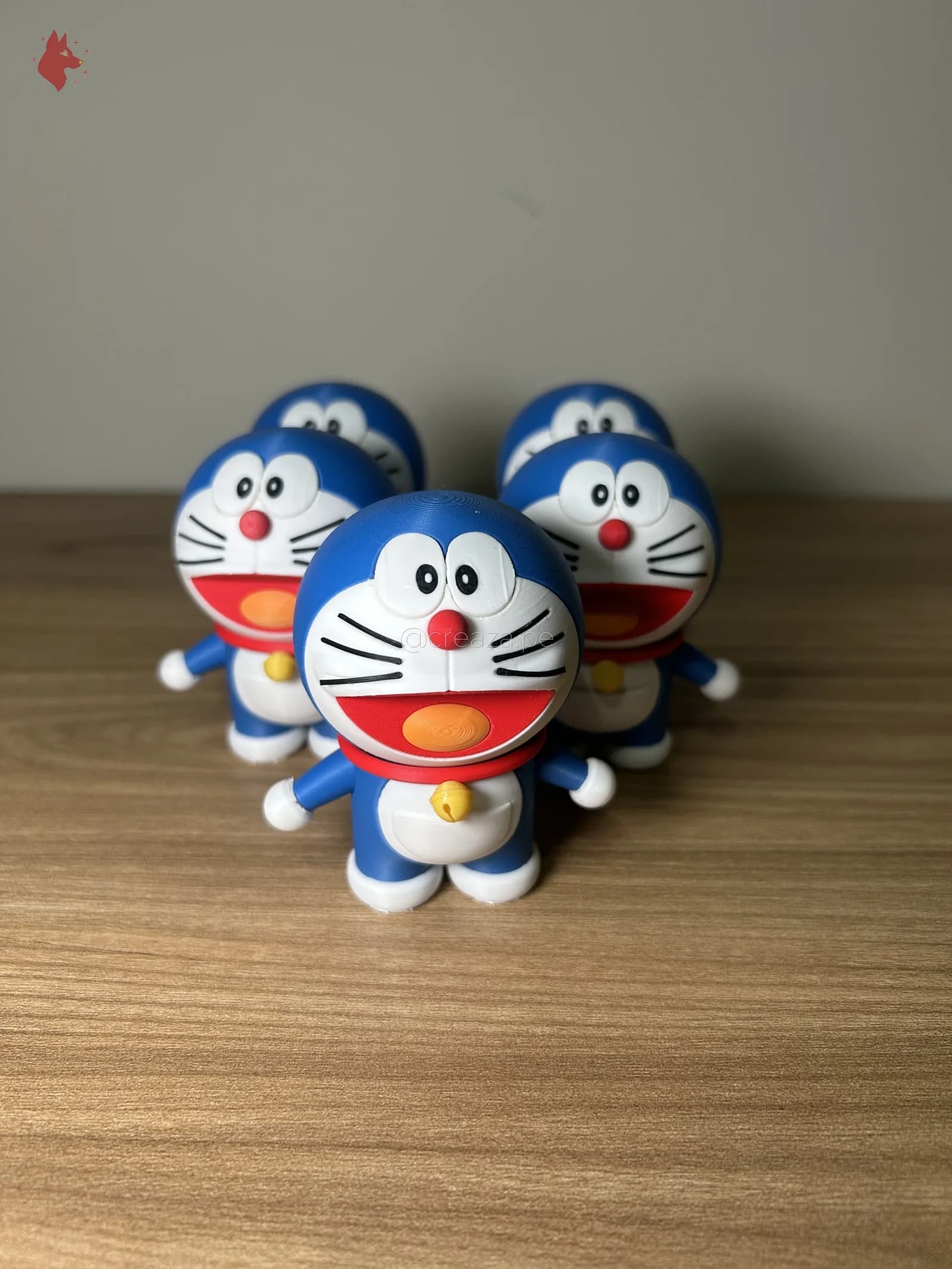 Doraemon 8cm personalizado — Creaza Perú