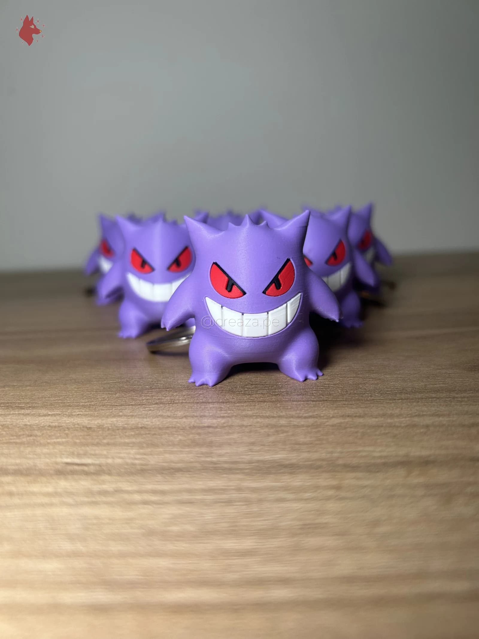 Llavero Gengar personalizado — Creaza Perú