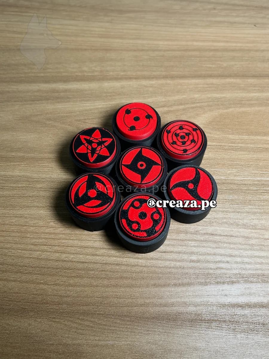 Llavero clicker Naruto - Sharingan personalizado — Creaza Perú