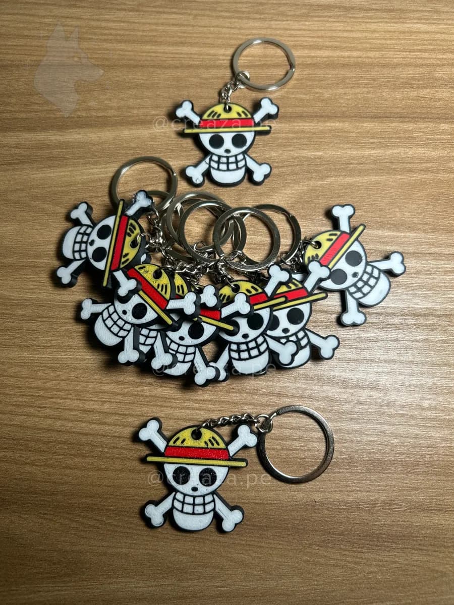 Llavero One Piece - Pirata personalizado — Creaza Perú