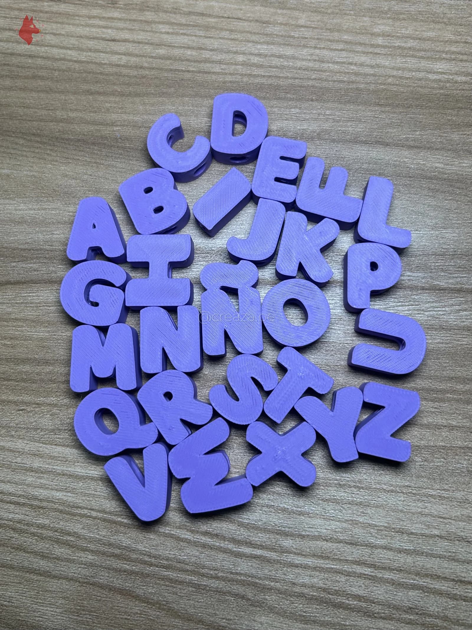 Piezas para Cuentas de Letras personalizado — Creaza Perú