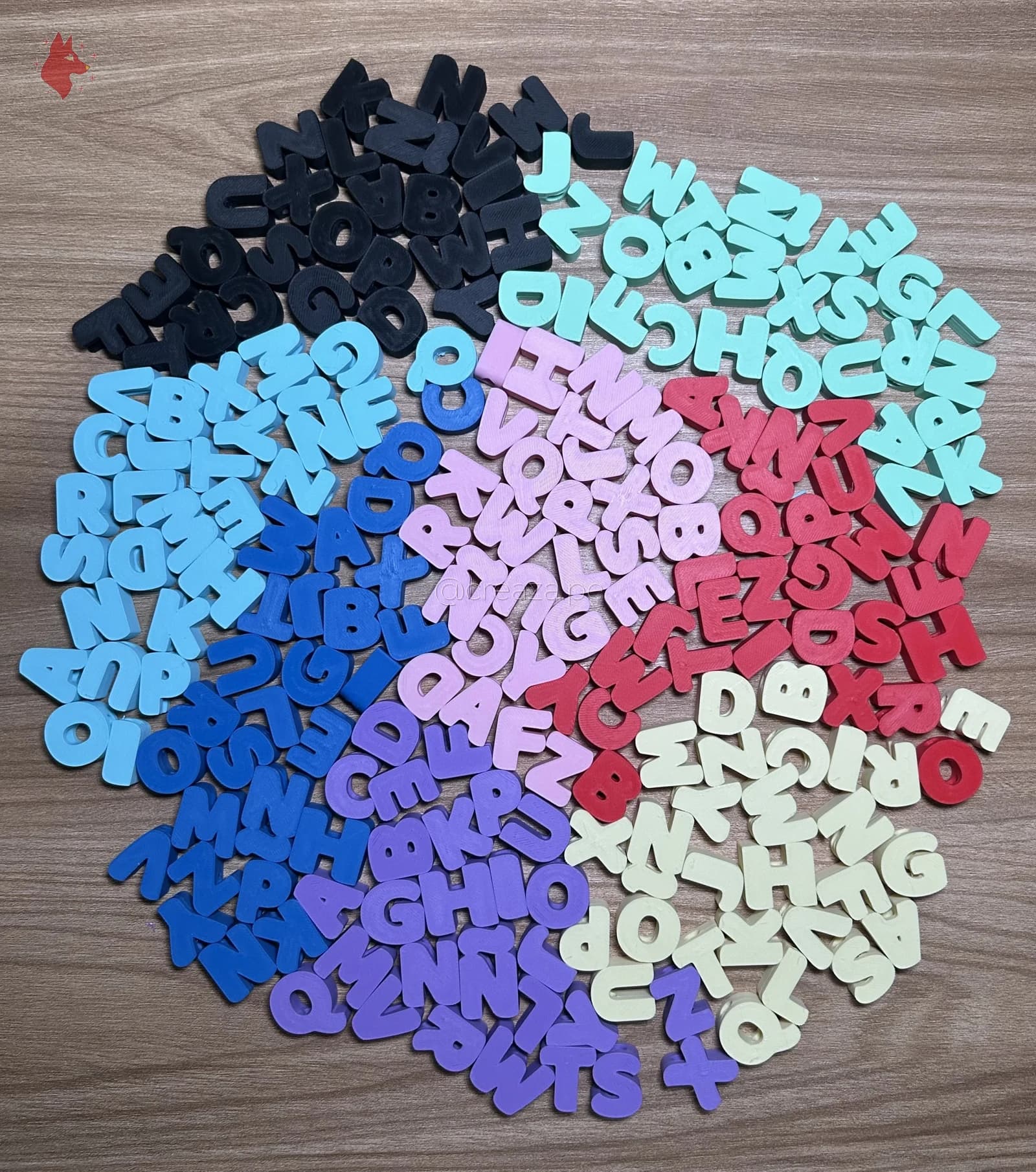 Piezas para Cuentas de Letras - Galería 6