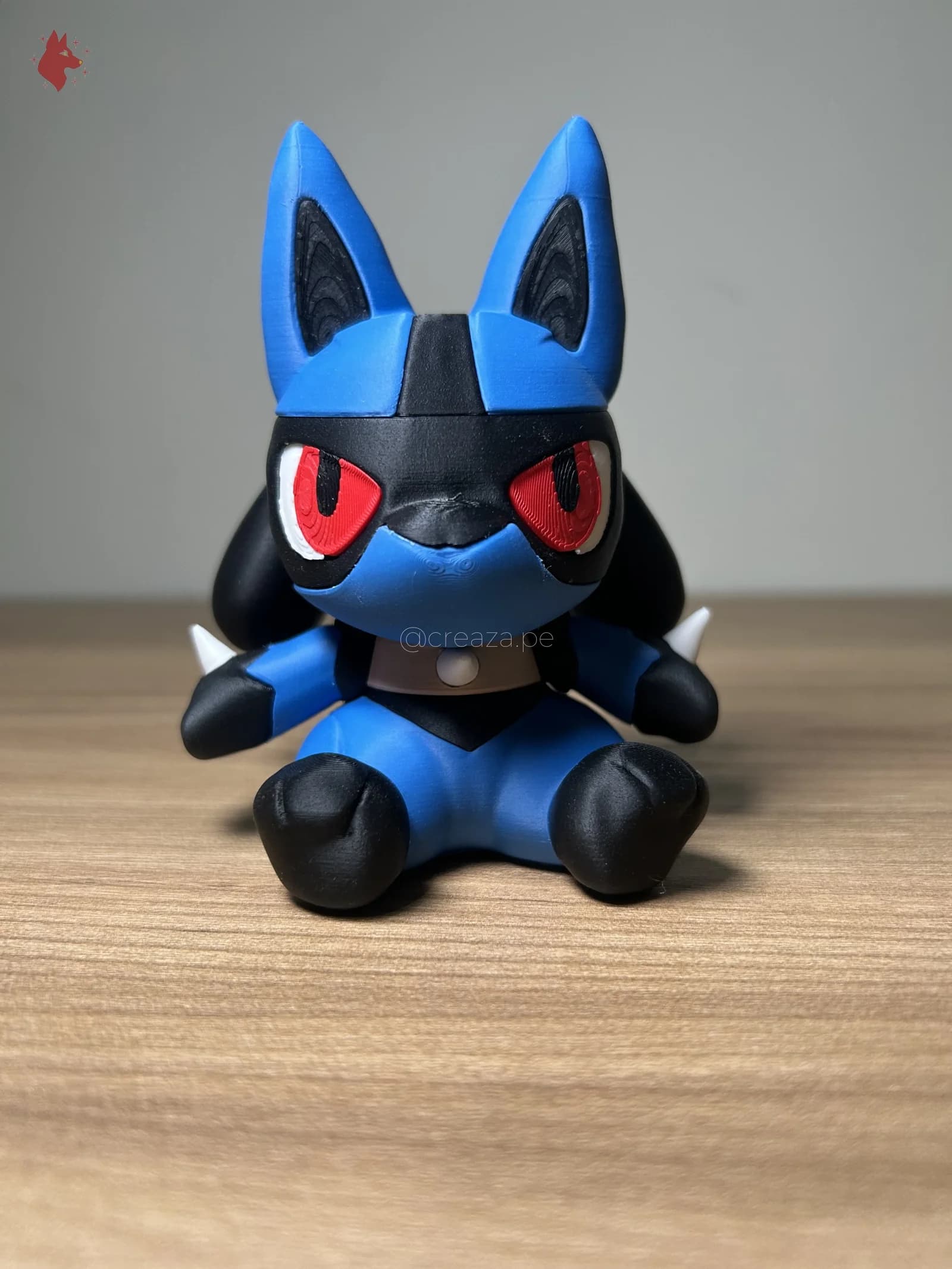 Riolu 8cm personalizado — Creaza Perú