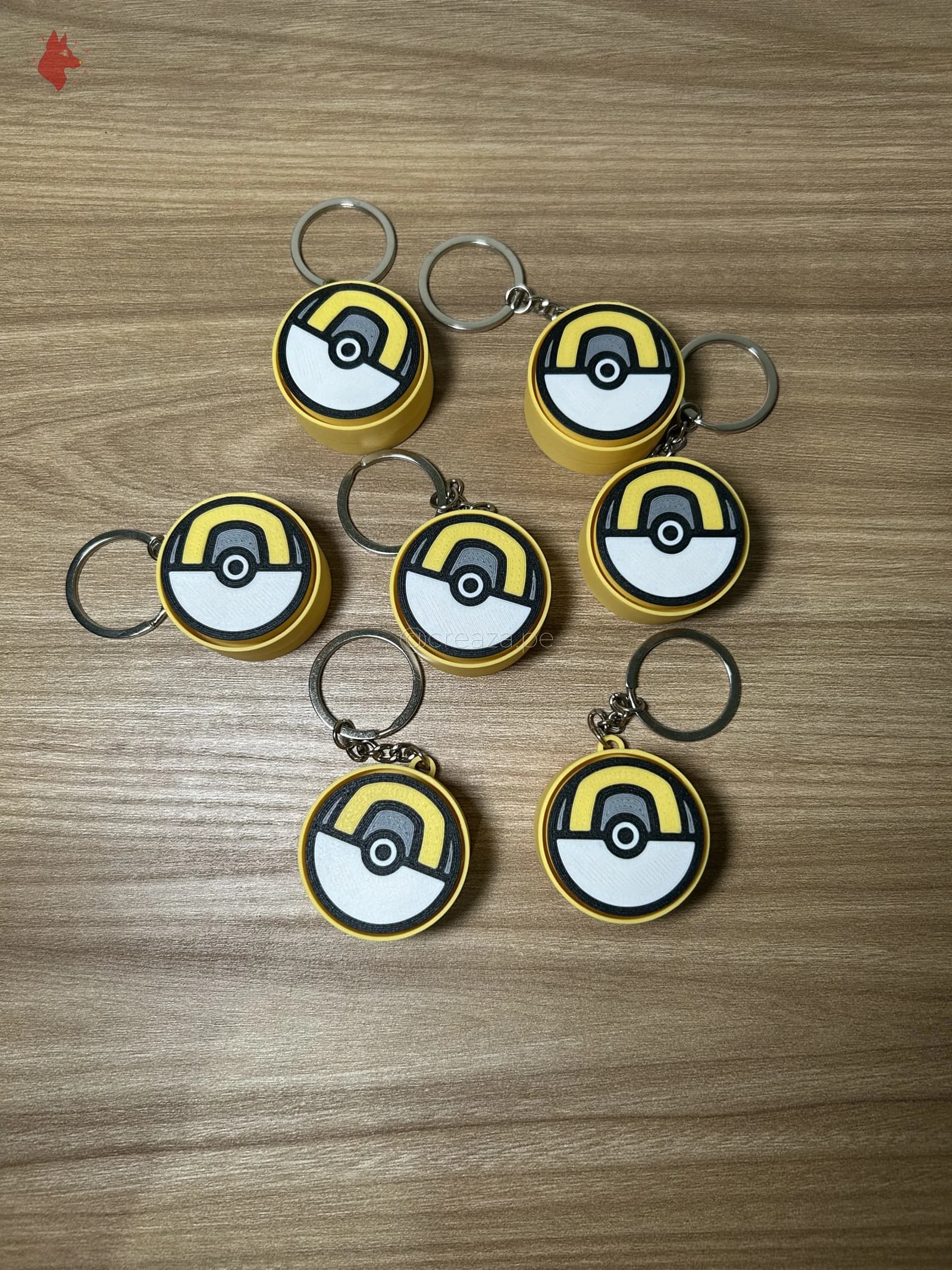 Llavero Clicker Ultra Ball personalizado — Creaza Perú