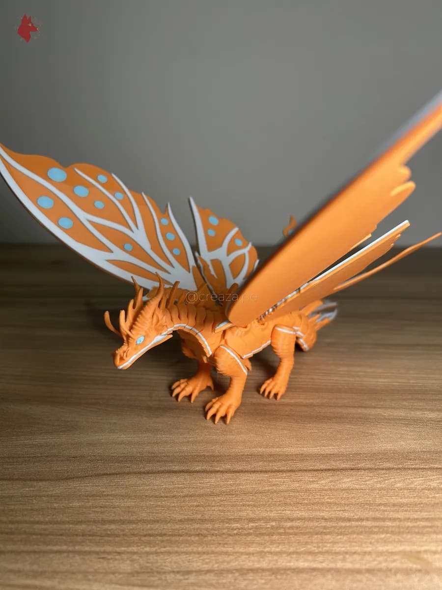 Dragón Mariposa personalizado — Creaza Perú