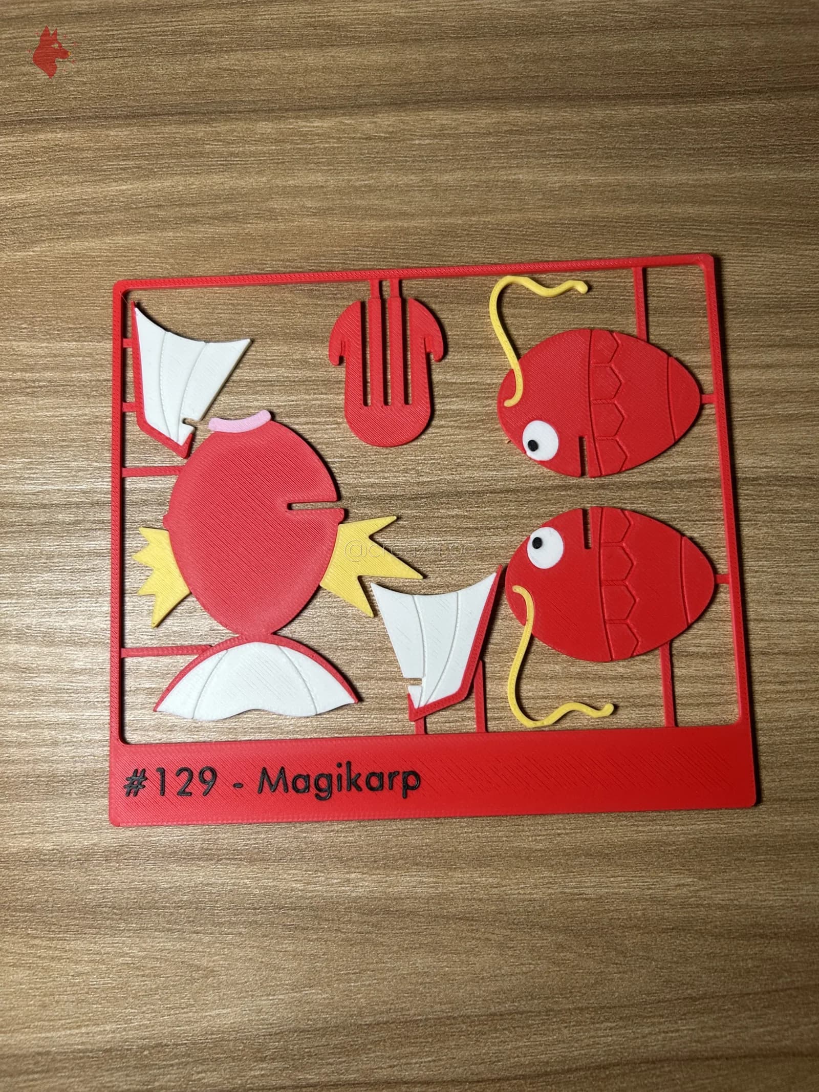 Kit Armable Magikarp #129 personalizado — Creaza Perú