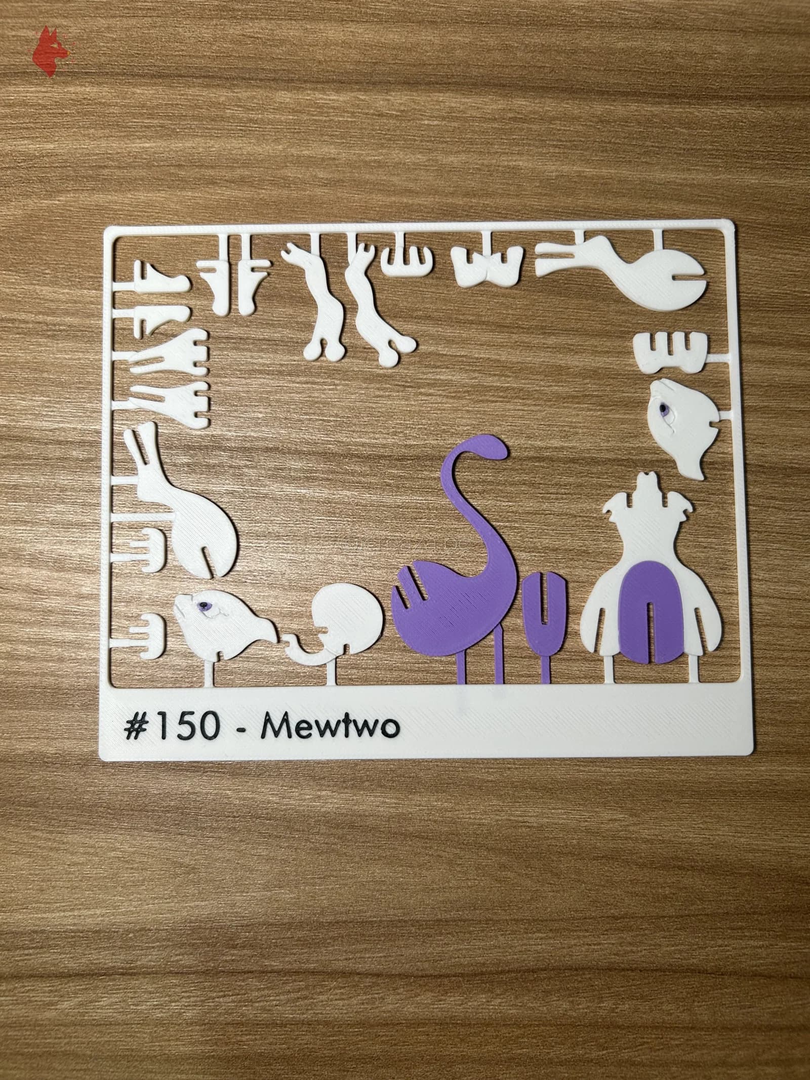 Kit Armable Mewtwo #150 personalizado — Creaza Perú