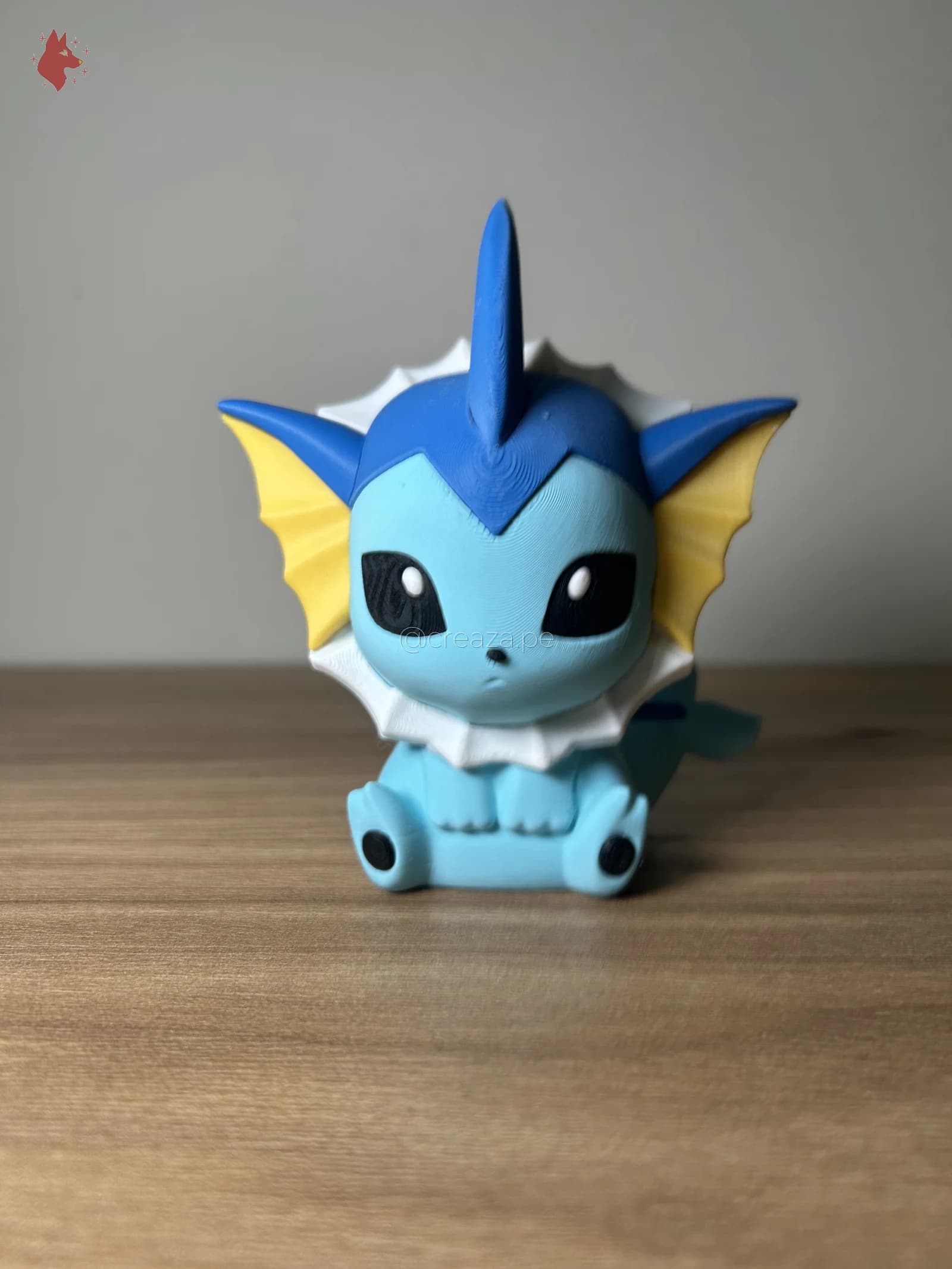 Vaporeon personalizado — Creaza Perú