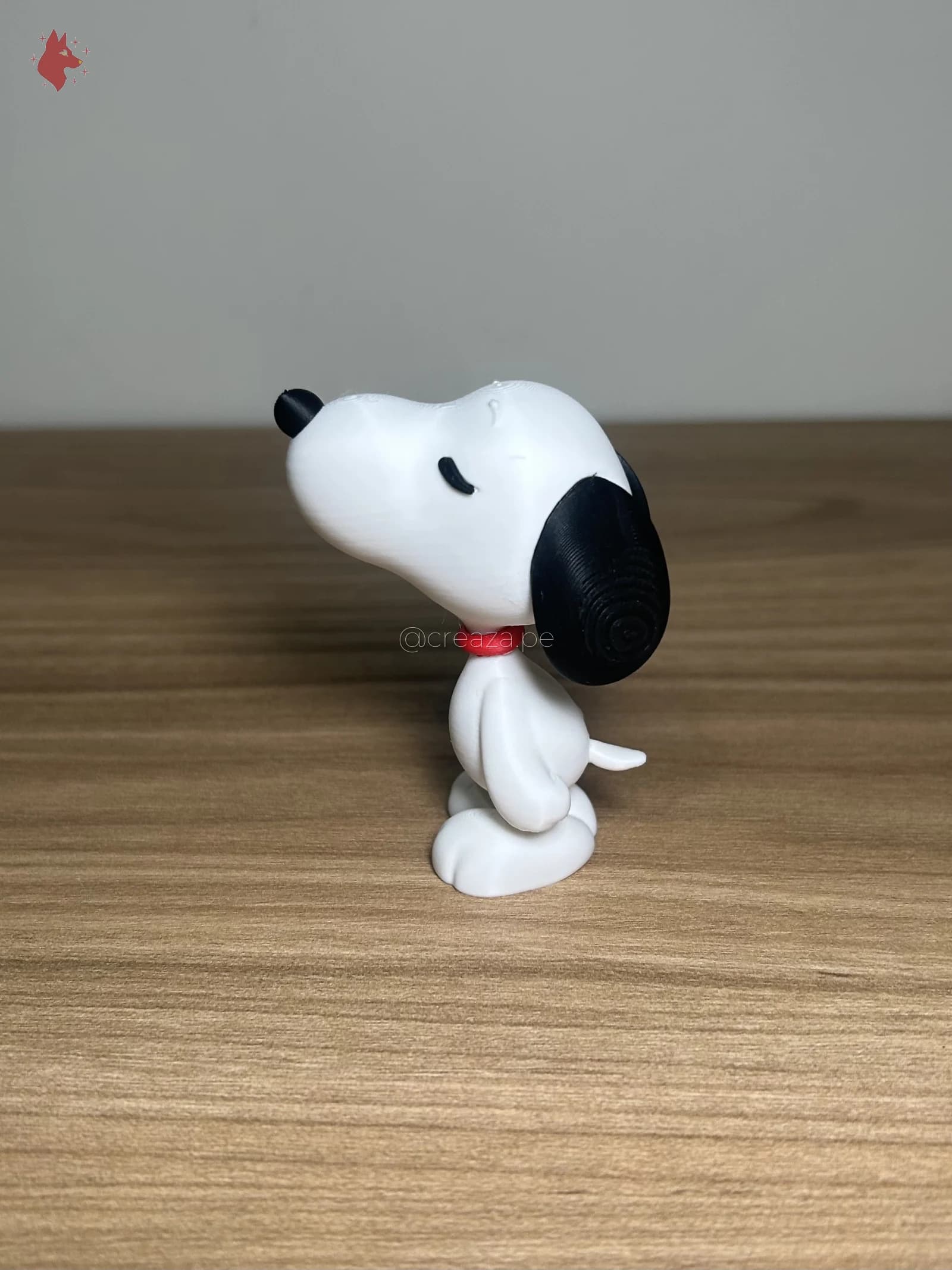 Snoopy Creído 8cm personalizado — Creaza Perú