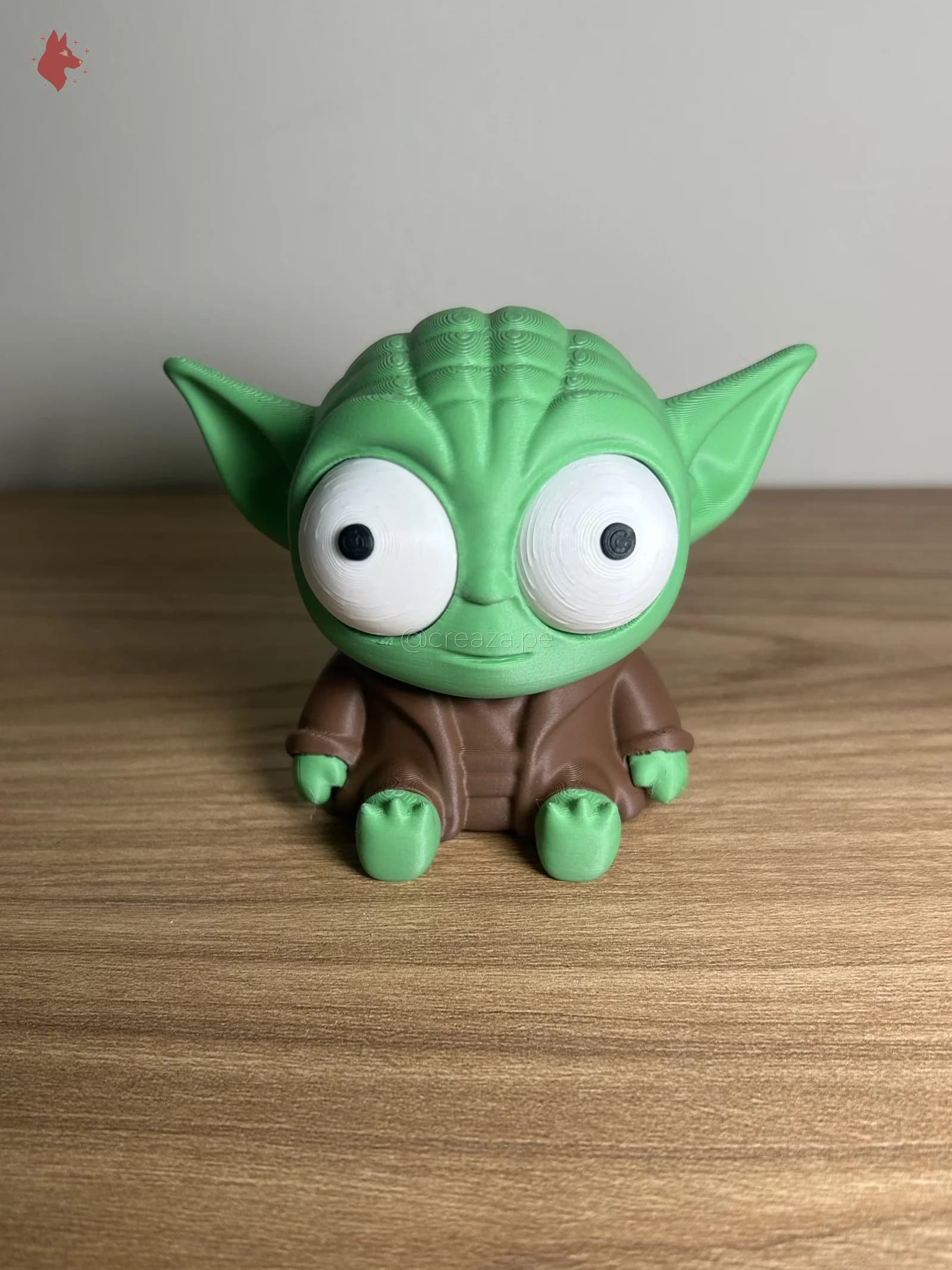 Grogu Ojos Locos (Baby Yoda) personalizado — Creaza Perú
